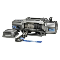 Superwinch 10000 LBS 12V DC 3/8in x 80ft חבל סינטטי SX 10000 כננת