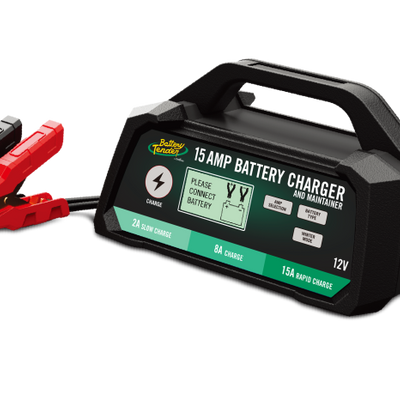 מטען סוללה כימיה לבחירה 12V 15/8/2 AMP