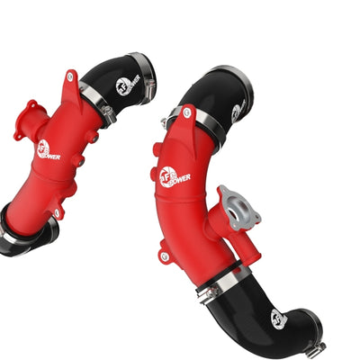 aFe 2022 טויוטה לנד קרוזר (J300) V6-3.5L (tt) BladeRunner 2.5 אינץ' צינור טעינה חם מאלומיניום - אדום