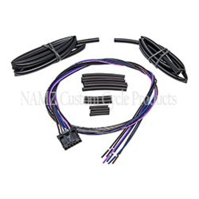 NAMZ 11-17 V-Twin FXST/FLST w/Switch Housing Monthly Signal Front Turn Sig Relocation Harness 36in.