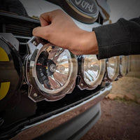 KC HiLiTES 6 אינץ'. מגן אור עבור נורות לד Gravity Pro6 (יחיד) - שקוף