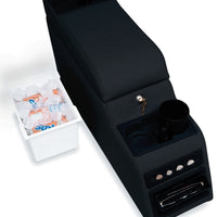 Rampage 1976-1983 Jeep CJ5 קונסולת מרכזית נעילה - ג'ינס שחור