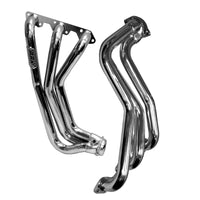 BBK 07-11 Jeep 3.8 V6 Long Tube Headers ו-Y Pipe וממירים - 1-5/8 Chrome