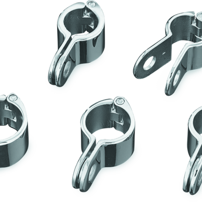 Kuryakyn 1 אינץ' מגנום מהדק מהיר כרום (כל אחד)