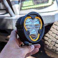 KC HiLiTES תכריכים אוניברסליים עגולים עבור אורות Flex Era 3 (זוג)