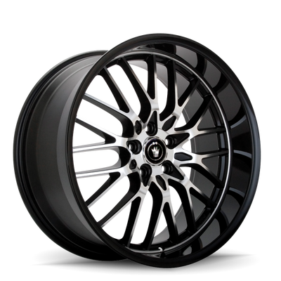 Konig Lace 17x7 10x100/114.3 ET40 שחור/חישור למכונה