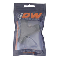 DeatschWerks 8AN התלקחות זכר ל-8AN התלקחות זכר ל-8AN התלקחות זכר Y - התאמת אנודייז מט שחור