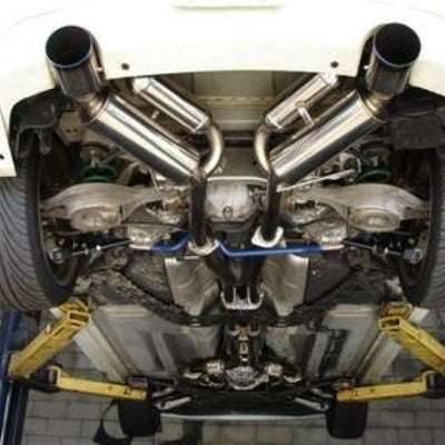 HKS 03-07 G35 Dual Hi-Power Tip Catback טיטניום