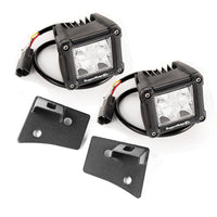 ערכת LED לשמשה קדמית Rugged Ridge 07-18 ג'יפ רנגלר JK Dual Cube עם תושבות