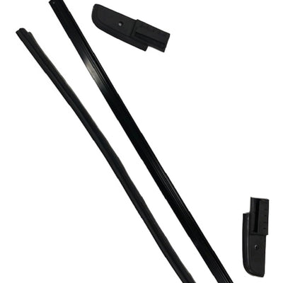 השתוללות 2018+ ג'יפ רנגלר JL (2 ו-4 דלתות) מוט דלת גב רך - שחור