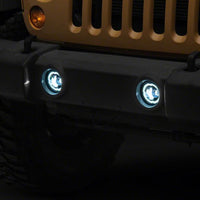 Raxiom 18-23 Jeep Wrangler JL Axial Series Angel Eye פנסי ערפל LED