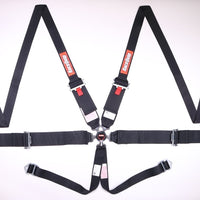 RaceQuip שחור SFI CAMLOCK חגורת בטיחות PU Lap HNR