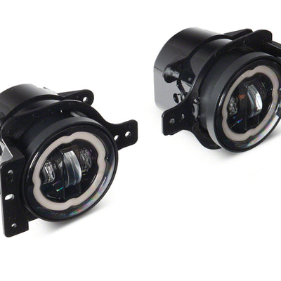 Raxiom 18-23 Jeep Wrangler JL Axial Series Angel Eye פנסי ערפל LED