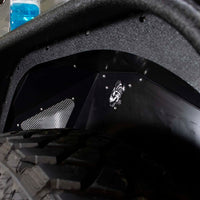 Fishbone Offroad 2018+ Jeep Wrangler JL סט קדמי/אחורי של 4 אלומיניום - Blk Powdercoat פנימי פגושים