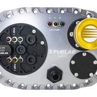 Fuelab טנק נחשולים לשירות מהיר עם משאבת הרמה של בוש ומשאבות כפולות 500LPH מוברשות עם בקר -טיטניום