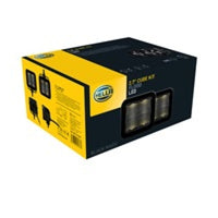 Hella Universal Black Magic 2.7in LED Cube Kit - Flood Beam