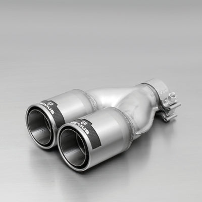 רמוס 2005 סיאט טולדו 1.6 ליטר 84 מ"מ ישר עם צינור זנב הכנסה מפחמן (זוג)