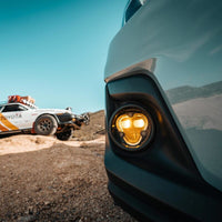 KC HiLiTES FLEX ERA 3 Dual Mode SAE פנסי ערפל - ערכת מאסטר 2 אורות לסובארו קרוסטרק/פורסטר