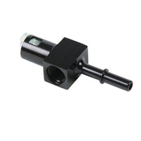 Aeromotive 5/16 אינץ' חיבור מהיר עם יציאת AN-06 ויציאת מד 1/8 אינץ'