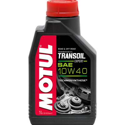 מוטול 1L Powersport TRANSOIL Expert SAE 10W40 נוזל טכנוסינתזה לתיבות הילוכים