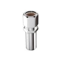 McGard Hex Lug Nut (Drag Racing X-Long Shank) 1/2-20 / 13/16 Hex / 2.475 אינץ'. אורך (4-Pack) - כרום