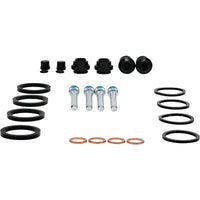 All Balls Racing 04-06 Honda CB600F (599) ערכת בנייה מחדש של קליפר - קדמי
