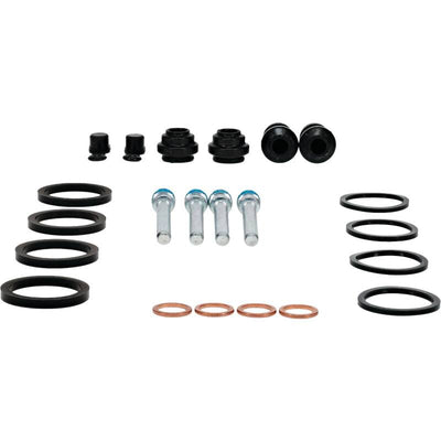 All Balls Racing 04-06 Honda CB600F (599) ערכת בנייה מחדש של קליפר - קדמי