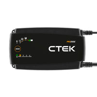 מטען סוללות CTEK PRO25SE - 50-60 הרץ - 12V - כבל טעינה מורחב 19.6 רגל
