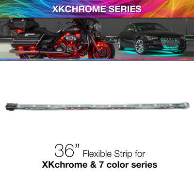 XK Glow 36in Multi Color גמיש רצועה עבור XKchrome וסדרות 7 צבעים