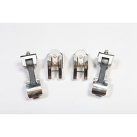 Rugged Ridge 07-18 ג'יפ רנגלר סט תפיסת מכסה המנוע מנירוסטה