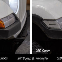 Diode Dynamics 18-21 Jeep JL Wrangler/Gladiator Sidemarkers Clear (סט)