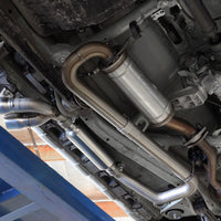 aFe 18-21 סוזוקי ג'ימני טקדה 2-1/4 אינץ'. אגזוז 304 SS Cat-Back עם קצה Blk