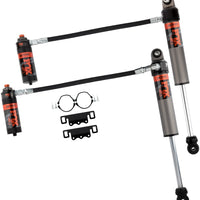 Fox 2018+ Jeep JL 2.5 Factory Race Series 9.7in Remote Res. סט זעזועים קדמי / 0-1.5 אינץ'. מעלית עם DSC