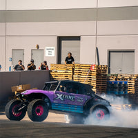 תעשיות קשיחות x SHREDDY 360-Series 6in Lights with/Wt Bcklght (2) + 6 Covers (2 ורוד/2 Teal/2 Blk)