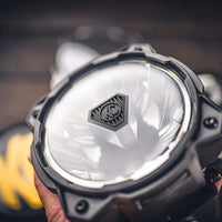 KC HiLiTES Gravity Titan LED 6 אינץ'. - חבילת זוג (קרן רחבה של 40)