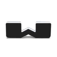 ORACLE Lighting אוניברסלי מואר LED תגי אותיות - גימור משטח Blk מט - W SEE אחריות