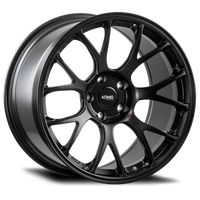 Konig Forged F1M 18X9.5 5X114.3 ET25 חרוז מסודרות שחור סאטן