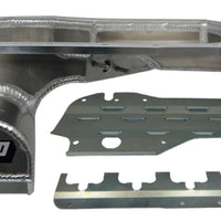 Moroso Mitsubishi Evo 7/8/9 (עם צינור אינטרקולר תחתון) מרוץ כביש מבולבל שקע רטוב 6.5qt מחבת שמן אלום