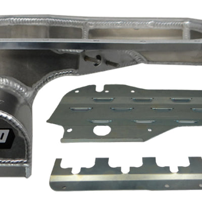 Moroso Mitsubishi Evo 7/8/9 (עם צינור אינטרקולר תחתון) מרוץ כביש מבולבל שקע רטוב 6.5qt מחבת שמן אלום