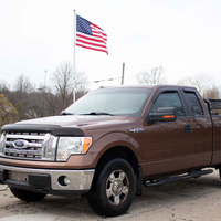 Fishbone Offroad 09-14 Ford F150 Extended Super Cab מדרגות צד סגלגלות - מרקם שחור