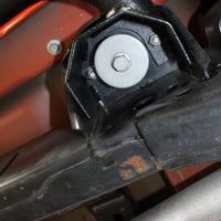 Fishbone Offroad 07-18 Jeep Wrangler JK 4 דלתות פלדה מדרגות צד - מעיל אבקה שחור