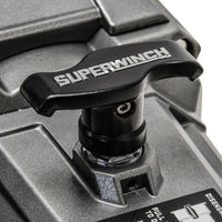 Superwinch 12000 LBS 12V DC 3/8in x 85ft Wire Rope SX 12000 Winch - גרפיט