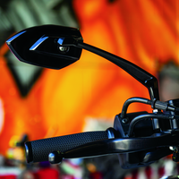 קוריאקין מראות פנטום מבריק שחור