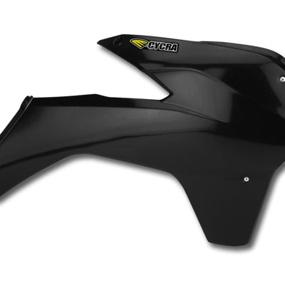 כיסויי רדיאטור Cycra 13-15 KTM 125 SX Powerflow - שחורים