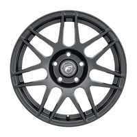 Forgestar F14 17x10 / 5x114.3 BP / ET50 / 7.5 אינץ' BS גלגל שחור סאטן
