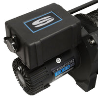 Superwinch 18000 LBS 12V DC 33/64in x 79 רגל חבל סינתטי טייגר Shark 18000SR כננת