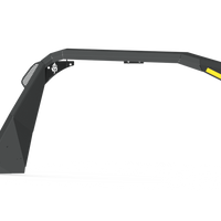 Road Armor 18-20 Jeep Wrangler JL Stealth Fender Front Flare w/Switchback LED DRL - Tex Blk