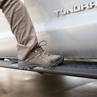 Fishbone Offroad 07-21 Toyota Tundra Crew Max Cab מדרגות צד סגלגלות - מרקם שחור