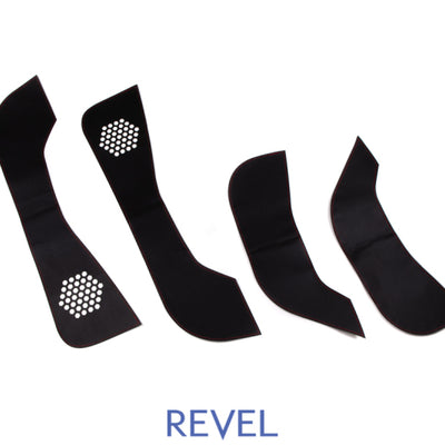 Revel GT Design Kick Panel כיסוי (תפר אדום) 16-19 Tesla Model 3 - 4 Pieces