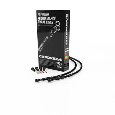 Goodridge 03-14 Triumph Speedmaster Rear Brake Line Kit - שחור